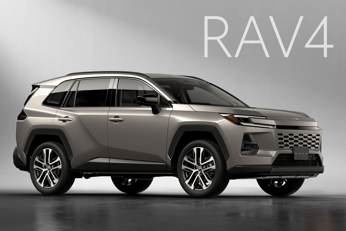 Toyota RAV4 representing deployment of Arene software platform
