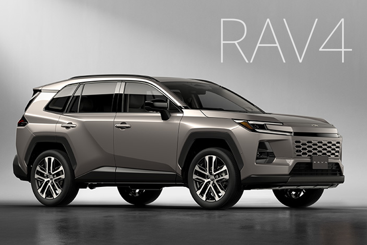 Toyota RAV4 representing deployment of Arene software platform